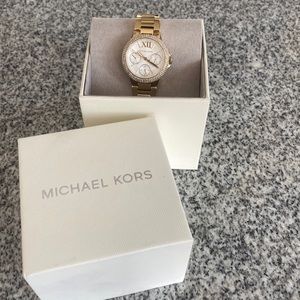 Michael Kors Mini Camille Watch - Gold.